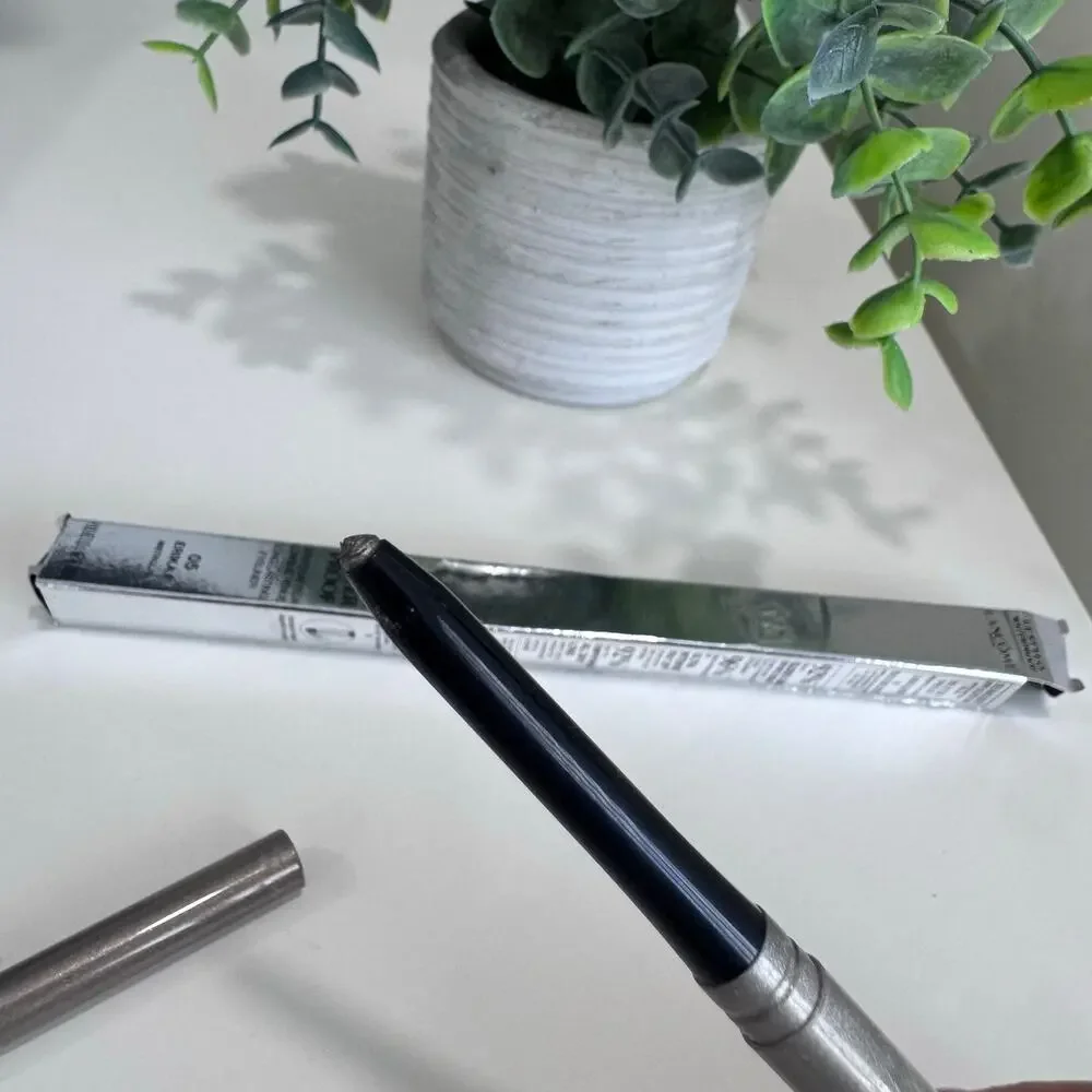 Lancome Le Stylo Waterproof Long Lasting Eyeliner Metallic Silver ERIKA F 05